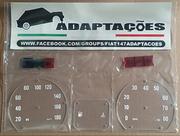 Acrílico Painel Instrumentos Fiat 147 Rallye