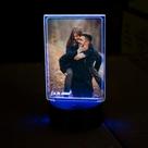 Acrílico Store - Luminária com Porta Retratos - LED - Acrílico