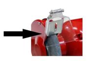 Acrílico Visual .primeira linha. Suporte Unitário D Moto Esmeril Protetor