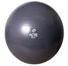 Acte, Bola de Pilates 45cm com Bomba de Ar T9-45C - Cinza