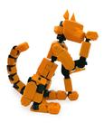 Action Cat Robot T13, móvel multiarticulado impresso em 3D