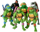 Action Figure, 6 unidades/saco, Lovely Turtles, 12 cm de altura para crianças