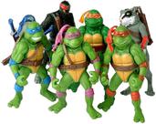 Action Figure, 6 unidades/saco, Lovely Turtles, 12 cm de altura para crianças