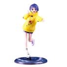 Action Figure Aoi Odu Yellow com capuz, modelo de PVC de 20 cm