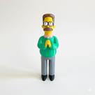 Action Figure Boneco Ned Flanders 23 Cm Simpsons Homer