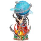 Action Figure Goku Dragon Ball Z Boneco Estatueta Colecionavel Com Led o Saiyagin Batalha Genkidama contra Freeza