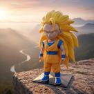 Action Figure Goku Gigante 39cm Ssj 3 Dragon Ball Daima Dbz