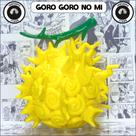 Action Figure - Goro Goro No Mi - One Piece - Akuma no mi - Artesanal - Luffy - Zoro