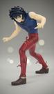 Action Figure Guerreiro Anime Colecionável 17cm