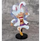Action Figure Monkey D. Luffy Gear 5 Orelhas de Coelho One Piece 10 cm