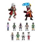 Action Figure Naruto Shippuden Galaxy Version 02 Ninjas de Konoha e Orochimaru Model Kit