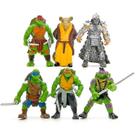 Action Figure Sajy Mini Turtles, 6 unidades/saco, desenho animado de PVC de 5 cm Action Figure Sajy Mini Turtles, 6 unidades/saco, desenho animado de PVC de 5 cm