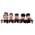 Action Figures Slam Dunk Exam Squad, versão Q, conjunto de 5
