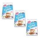 Açúcar Gelado Kit 3kg Pacotes Não Derrete e Não Congela Mix