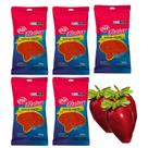 Açúcar Vermelho para Morango do Amor Premium Kit 5 Un Mix Açúcar Vermelho para Morango do Amor Premium Kit 5 Un Mix