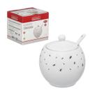 Açucareiro Com Colher Em Porcelana Formiguinha 350ml