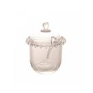 Acucareiro De Cristal Com Colher Coracao 210ml