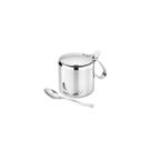 Açucareiro de Inox e Colher Porta Açucar 300gr Cafeteria Bar Açucareiro de Inox e Colher Porta Açucar 300gr Cafeteria Bar