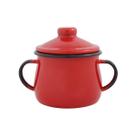 Acucareiro em Agata - Vermelho - 350 ML