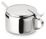 Açucareiro em Inox com Colher Forma - 300 Gr Açucareiro em Inox com Colher Forma - 300 Gr