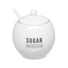 Açucareiro Em Porcelana 350ml Branco Manhattan Hauskraft