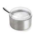 Açucareiro Inox com tampa acrilico Neo Forma 350g