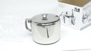 Açucareiro Inox Metálico com Colher 300 ml - Chef Line
