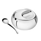 Açucareiro Tramontina em Aço Inox com Colher Tramontina 64400500 Açucareiro Tramontina em Aço Inox com Colher Tramontina 64400500