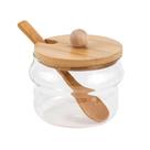 Açucareiro Vidro e Tampa de Bambu (200 g)
