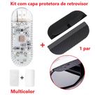 AD404 - Lâmpada LED de Toque Dedo Adesivo tiras autocolantes 5 V De Carro/ Doméstico Carregável por USB Unicolor e multicolor