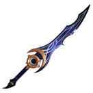 Adaga Da Sombra Da Lua Solo Leveling 70cm Em Aço Com Suporte