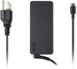 Adaptador AC Lenovo USB-C 65W padrão para Yoga C930-13 preto Adaptador AC Lenovo USB-C 65W padrão para Yoga C930-13 preto