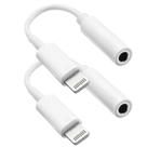 Adaptador Adaptador de fone de ouvido Cirafon 2 Pack Lightning para 3,5 mm