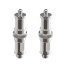 Adaptador Alluneitter de 2 peças de 1/4 a 3/8 polegadas para suporte de luz