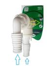 Adaptador Amanco duplo RETO para 2 Máq. Lavar Esgoto 40 e 50 - 350725K140