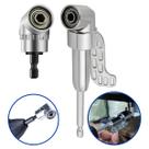Adaptador Angular Imantado 105 Curto e Longo para Parafusadeira Kit com 2 Peças Adaptador Angular Imantado 105 Curto e Longo para Parafusadeira Kit com 2 Peças