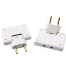 Adaptador articulado branco