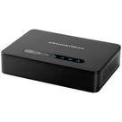 Adaptador ATA Avançado Grandstream, 4 Portas FXS, Preto - HT814