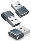 Adaptador Basesailor para iPhone 16, carregador USB C para USB A, pacote com 3