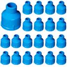 Adaptador BSA PN80 DN50mm X 1" de Redução Soldável p/ Irrigação Durabilidade - 20 Und