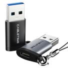Adaptador CableTime USB C Macho Para USB 3.0 Fêmea OTG Cinza