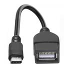 Adaptador Cabo OTG Tipo C Mini Macro USB Macho Adaptador Cabo OTG Tipo C Mini Macro USB Macho
