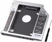 Adaptador Caddy Case Universal 9.5mm Para HD SSD Sata 2.5 Polegadas Substitui Gaveta Drive CD DVD Notebook