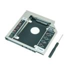 Adaptador Caddy - Converte baia de gravador de notebook SATA para HD SSD de 2.5 - 9,5mm