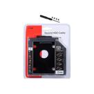 Adaptador Caddy Para HD SSD Sata Com Case Gaveta Para Notebook - 56007