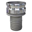 Adaptador Camlock Macho x Espigão Tipo E 4"3" Alumínio