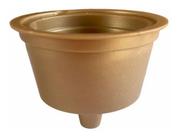 Adaptador Capsulas 3 Corações Para Maquina Dolcegusto DOURADO