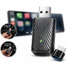 Adaptador CarPlay e Android Auto Wireless Sem Fio via USB Conexão Rápida e Automática