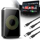 Adaptador CarPlay sem fio Volam 3 em 1 Magic AI Video Box Adaptador CarPlay sem fio Volam 3 em 1 Magic AI Video Box