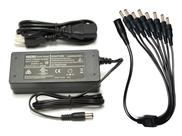 Adaptador CCTV SOLTECH 12V 5A 60W com divisor de 8 vias Wisenet Adaptador CCTV SOLTECH 12V 5A 60W com divisor de 8 vias Wisenet